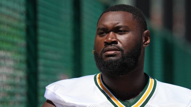 Green Bay Packers offensive tackle Travis Glover