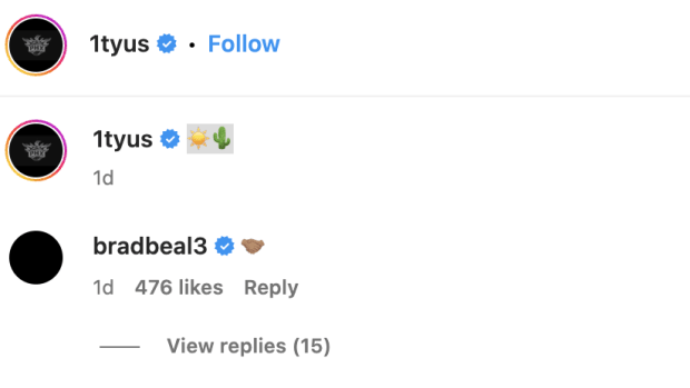 Bradley Beal's Comment