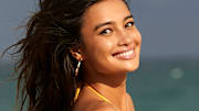 Kelsey Merritt was photographed by Ben Watts in Hollywood, Fla. Swimsuit by Ola Vida. Earrings by 8 Other Reasons.