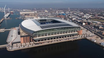 Views Of Everton's Bramley-Moore Dock Stadium