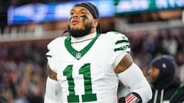 New York Jets defensive end Jermaine Johnson