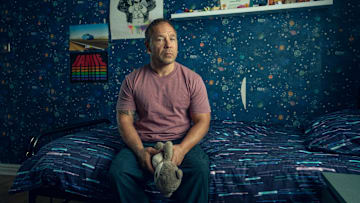 Adolescence. Stephen Graham as Eddie Miller in Adolescence