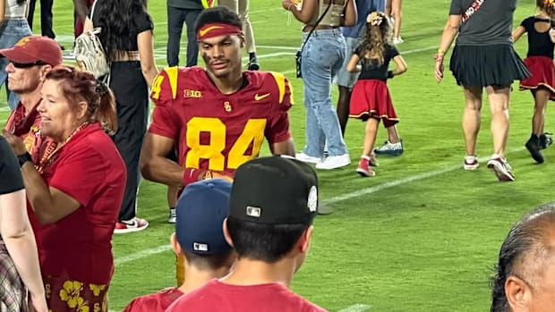 USC Trojans wide receiver Charles Ross
