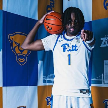 Pitt Basketball Hosts Class of 2025 guard Omari Witherspoon on an official visit