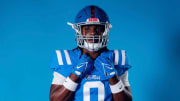 Wide receiver Samari Reed on a visit to Ole Miss