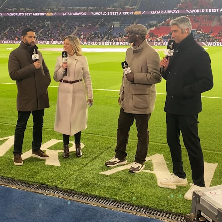 Gaël Clichy - Ambre Godillon - Zoumana Camara - Smaïl Bouadbellah - DAZN France 