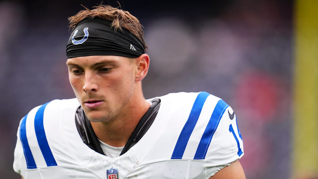 Alec Pierce of the Indianapolis Colts