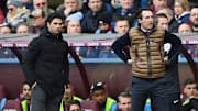 Unai Emery’s (right) Aston Villa have scuppered Arsenal’s dreams in the past.