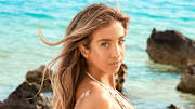 Katie Austin was photographed by Ben Watts in Bermuda.