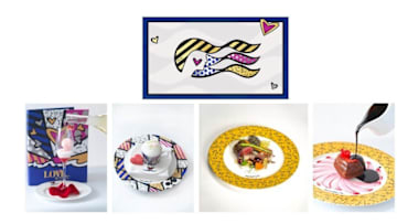 Love by Britto NYC pop-up dinner for Valentine's Day