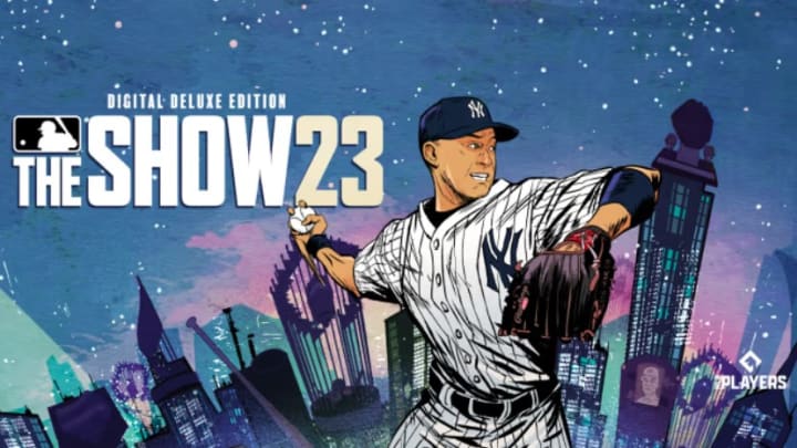 The Digital Deluxe Edition cover for MLB The Show 23. 