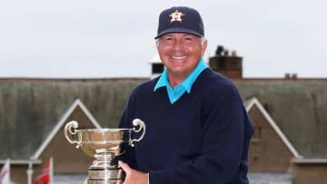 Brady Exber won the British Senior Amateur in 2014.