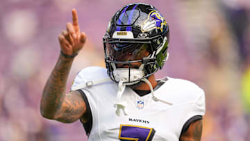 Baltimore Ravens wide receiver Rashod Bateman