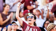 Mississippi State fans during the game between the Northern Illinois Huskies and the Mississippi State Bulldogs at Davis Wade Stadium at Scott Field in Starkville, Miss.
