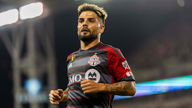 Toronto FC forward Lorenzo Insigne.