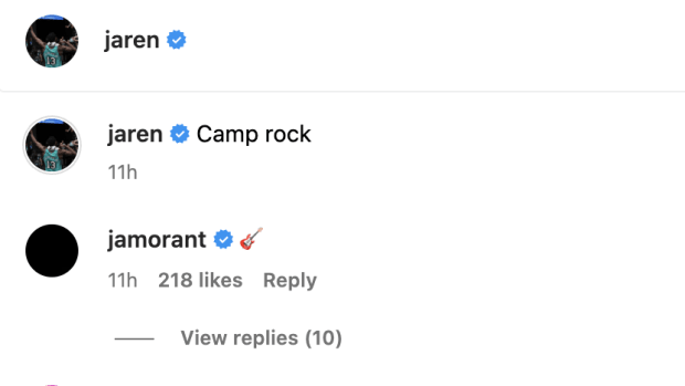 Ja Morant's Comment