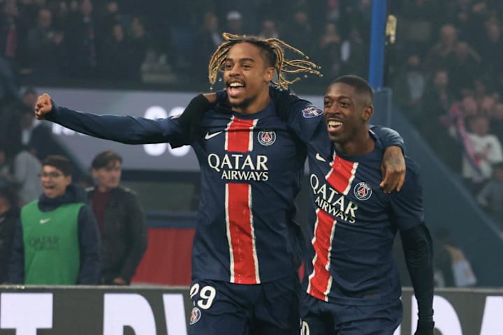Ousmane Dembele, Bradley Barcola