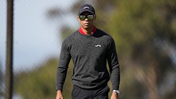 Tiger Woods at the 2025 Genesis Invitational