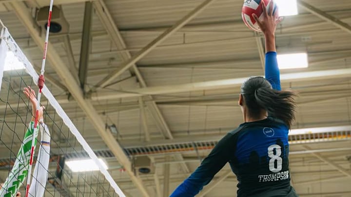 Grand Oaks senior outside hitter Halle Thompson was a force last fall for the Grizzlies, making 465 kills, 38 blocks and 257 digs. The Wisconsin commit’s efforts helped Grand Oaks finish 42-7 and win the UIL Texas Class 6A, Division I state title.