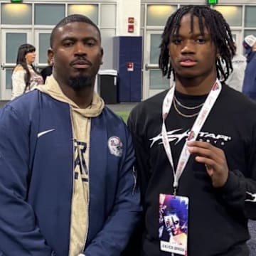 King Rich Johnson on a visit to Arizona