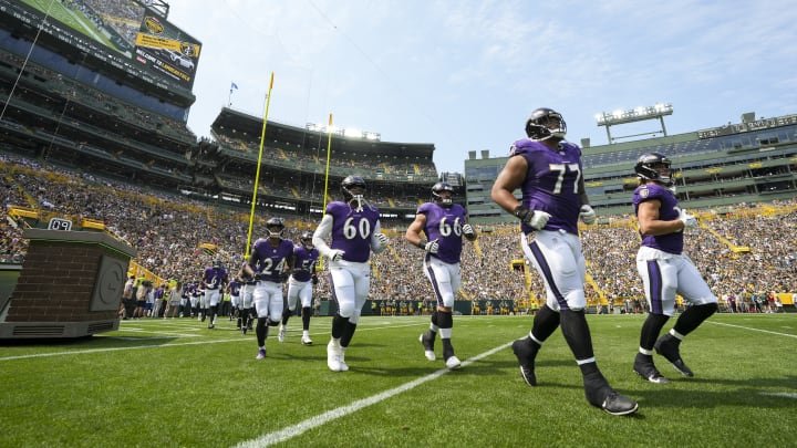 Baltimore Ravens v Green Bay Packers