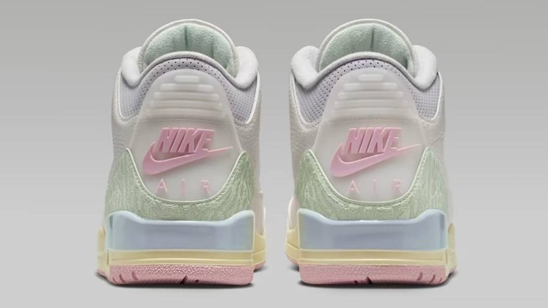 The Air Jordan 3 "Spring Is In The Air" colorway is still available online.