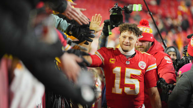 Kansas City Chiefs quarterback Patrick Mahomes