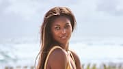 Gabby Thomas was photographed by Ben Horton in Hollywood, Fla. 