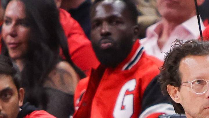 Atlanta Hawks head coach Quin Snyder on the sideline against the New York Knicks in the second quarter during game three of the first round of the 2026 NBA Playoffs at State Farm Arena, Apr 23, 2026.