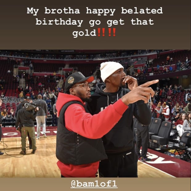 Donovan Mitchell's IG Story