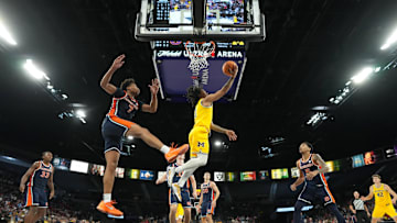 Michigan Wolverines guard Elliot Cadeau.