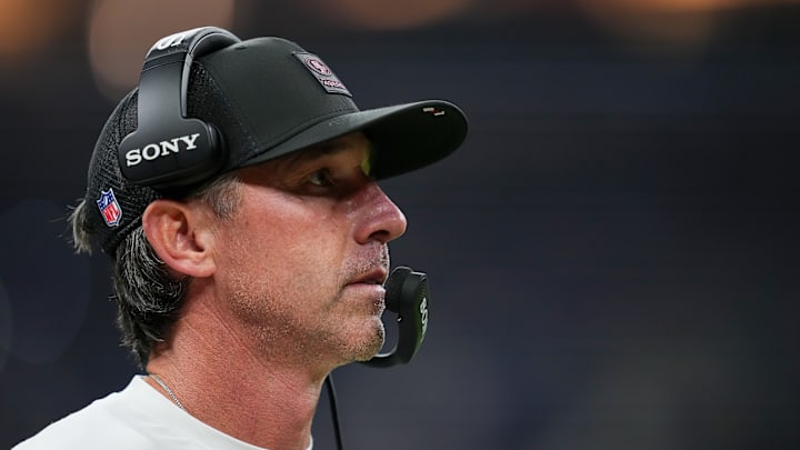 San Francisco 49ers head coach Kyle Shanahan