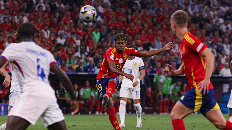 Lamine Yamal’s goal vs France.