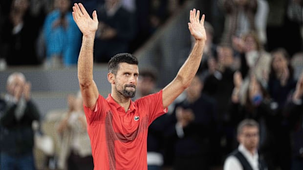 Novak Djokovic fell to Jannik Sinner in straight sets in the French Open semifinals.