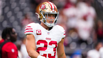 San Francisco 49ers running back Christian McCaffrey