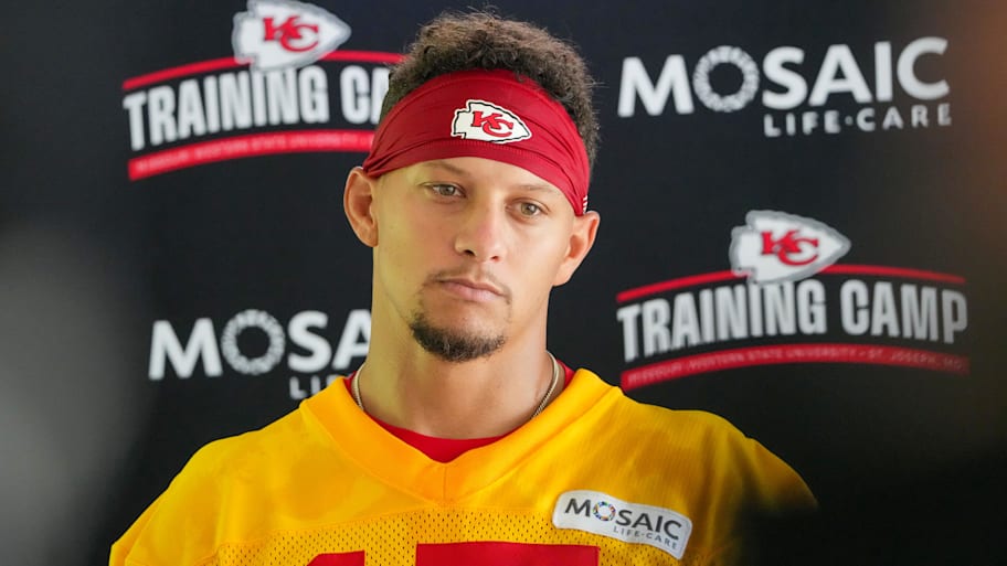 Mahomes reflected on some missed opportunities last year. | Denny Medley-Imagn Images