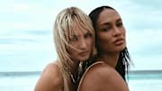 Candice Swanepowel and Joan Smalls
