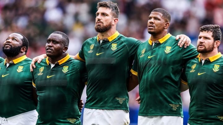 The Springboks, ready to face the Wallabies in the Rugby Championship