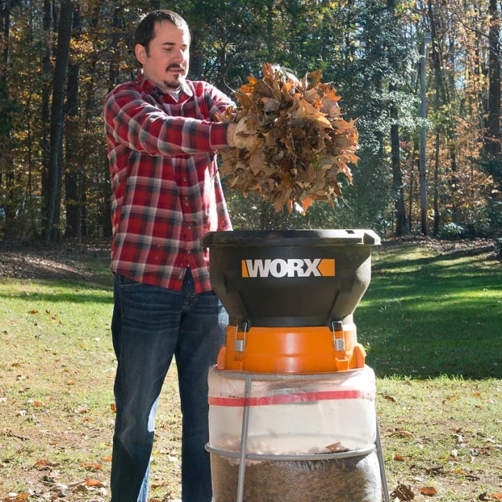 Best fall cleaning tools: Worx Electric Leaf Mulcher