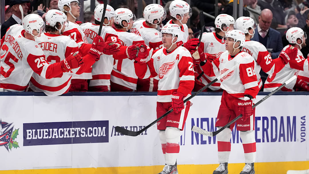 Detroit Red Wings v Columbus Blue Jackets