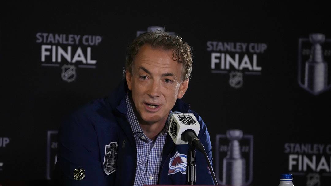 Colorado Avalanche general manager Joe Sakic. Credit: Ron Chenoy-USA TODAY Sports Colorado Avalanche general manager Joe Sakic. Credit: Ron Chenoy-USA TODAY Sports