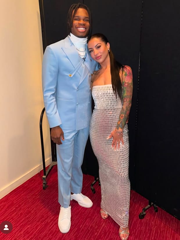 Travis Hunter and Leanna Lenee