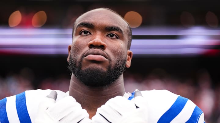 Adetomiwa Adebawore of the Indianapolis Colts