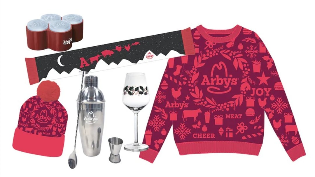 Arby’s Holiday Merch for the meat lovers in your life