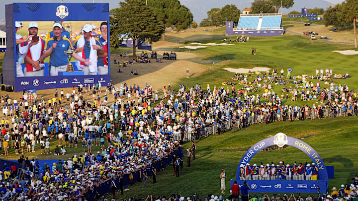 Europe's last Cup on home soil was in Rome, Italy