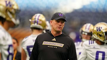 Washington Huskies head coach Kalen DeBoer