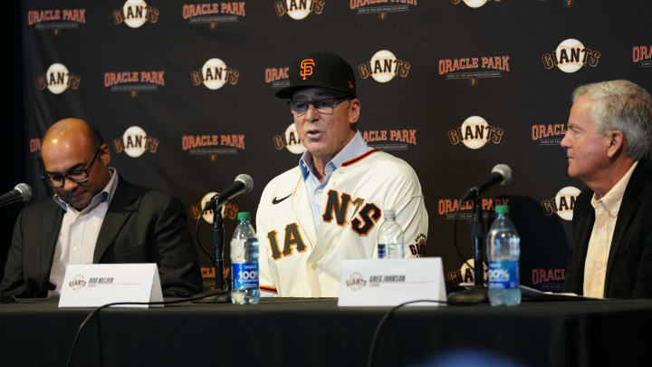 San Francisco Giants Introduce Bob Melvin