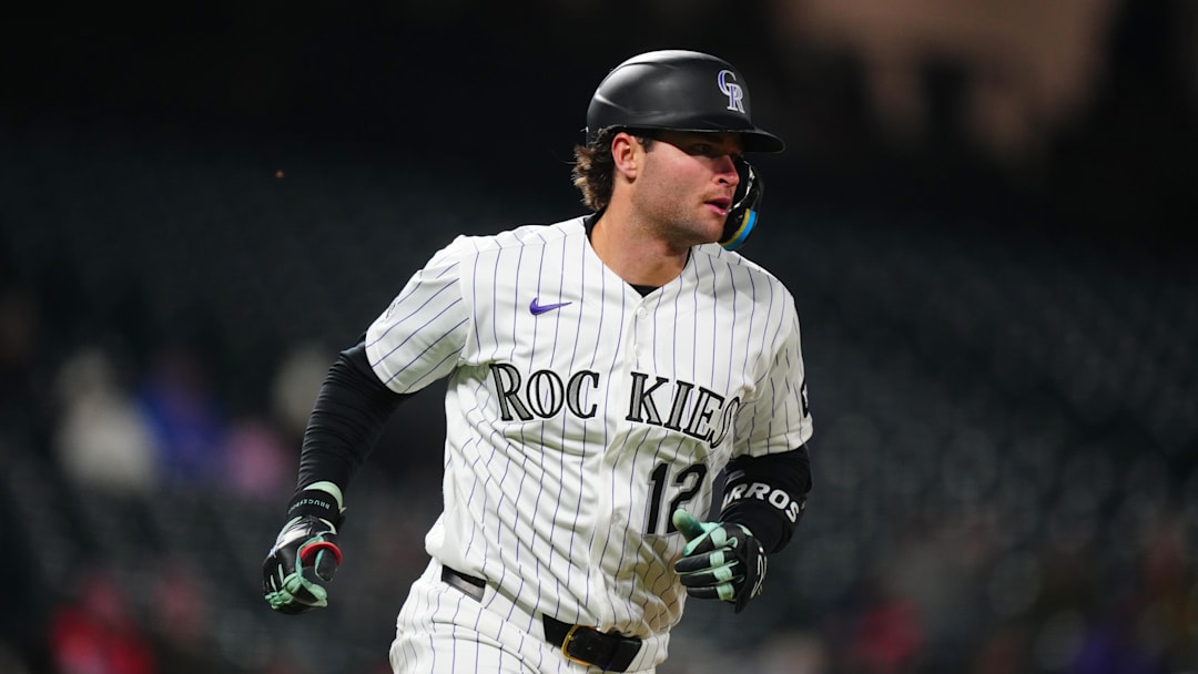 Colorado Rockies third baseman Kyle Karros.