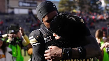 Travis Hunter and his fiancee's relationship has been in the spotlight in the wake of his Heisman win