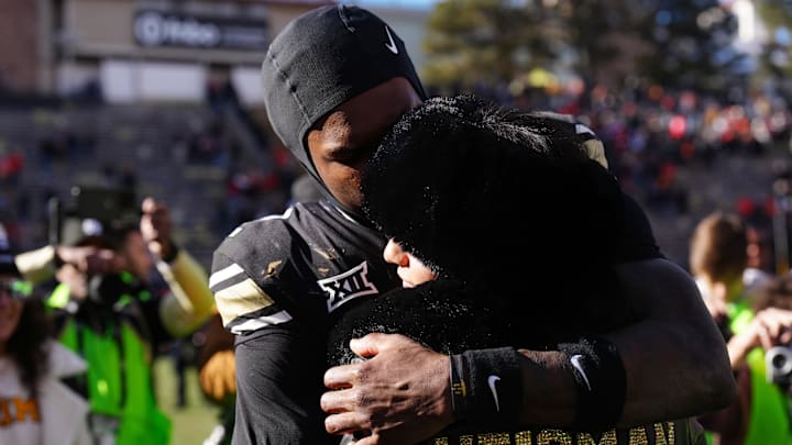 Travis Hunter and his fiancee's relationship has been in the spotlight in the wake of his Heisman win